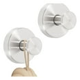 thumbnail image 4 of Stainless Steel Suction Cup Hooks For Bathroom No Drill, 4 Pack, 4 of 9