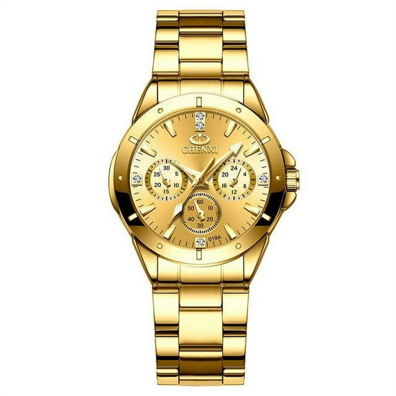 Chenxi Brand Fashion Gold Women Watch Ladies Watch Quartz Watches Luxury Clock Stainless Steel Waterproof Wrist Watches Female - Quartz Wristwatches