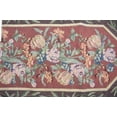 thumbnail image 2 of DaDa Bedding Romantic Floral Field of Roses Burgundy Red Tapestry Table Runner (5594), 2 of 6