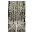 thumbnail image 1 of Cortina Noren ABPHQTO Navidad Nieve en el bosque 105x120 cm, 1 of 1