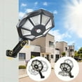 thumbnail image 1 of Super Bright 360° Solar Flood Lights - Waterproof Motion Sensor with Remote 168LED, 1 of 7