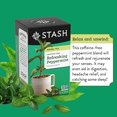 Stash Tea Peppermint Herbal Tea Naturally Caffeine Free, NonGMO