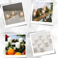 thumbnail image 5 of Efavormart 60 PACK Lavender Unscented Votive Candles for Wedding Party Birthday Centerpieces Home Decorations Supplies, 5 of 7