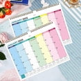 thumbnail image 4 of 2025.1-2026.6 18-Month Desk Calendar - Europe & America Style,Wall or Desktop Monthly Planner with To-Do Lists,High-Grade Paper,Holiday Reminder,Schedule Record for Home,Office School Multicolor, 4 of 6
