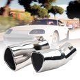thumbnail image 4 of Exhaust Tube Anti-oxidizing Rustproof Straight Heart Shaped Universal Car Exhaust Muffler For Van, 4 of 5