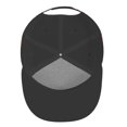 thumbnail image 6 of Adjustable Baseball Cap, cool elk moose vintage black Flat Bill Trucker Flat Brim Hats Dad Hat for Men Women - Snapback Hat Adjustable Size, 6 of 7