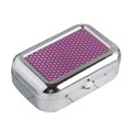 thumbnail image 2 of Walbest Creative Portable Mini Ashtray with Lockable Lid, Metal Square Desktop Cigarette Ash Case, Fashion Pocket Ashtray for Indoor or Outdoor Use, 2.36" x 1.57" x 0.79", 2 of 7