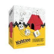 YAHTZEE: Peanuts Edition, Exclusive Snoopy?s Doghouse Cup, Roll The Dice with Charlie Brown, Woodstock & The Peanuts Gang, Dice Rolling Game with a Fun Twist, Officially Licensed Peanuts Collectible