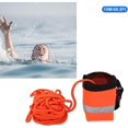 thumbnail image 2 of Yazoeia Water Floating Rope, 30 Meters Sea Rescue Reflective Rope, Reflective Whistle, Mesh Ventilation Design, for Water Sports, Water Rescuing, Oxford Cloth, Orange, 1 Pack CJC912-192484, 2 of 9