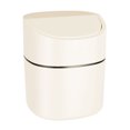 thumbnail image 2 of Tiny Desktop Waste Garbage Bin, Plastic Plastic Mini Wastebasket  For Office Shake Lid Type 16x13cm, 2 of 8
