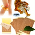 thumbnail image 1 of LNGOOR 46pcs Natural Tiger Balm Patches  Long-Lasting Relief for Back  Knee  Elbow  Shoulder  Neck  Non-Irritating  Fabric Decor Accessories, 1 of 7