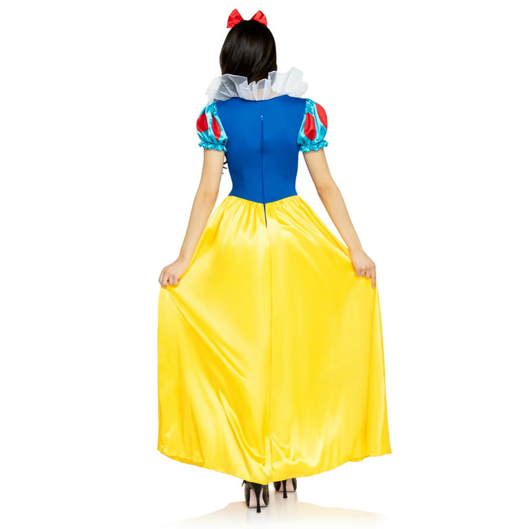 Leg Avenue Womens Classic Snow White Full Length Princess Dress