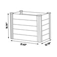 thumbnail image 4 of The Organic Garden Co. Hakea 1.8' x 1' x 1.3' Metal Kids Garden Bed - Blue, 4 of 9