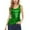 Green, variant on Women's Sparkling Sequin Sleeveless Tank Top Glitter Camisole Vest For Casual Wear,Size 2XL