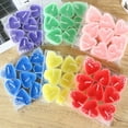 thumbnail image 4 of Heart Shape Christmas Tealights Candle Set In Vibranted Color Option For Holiday Gatherings And Festival Decoration, 4 of 14