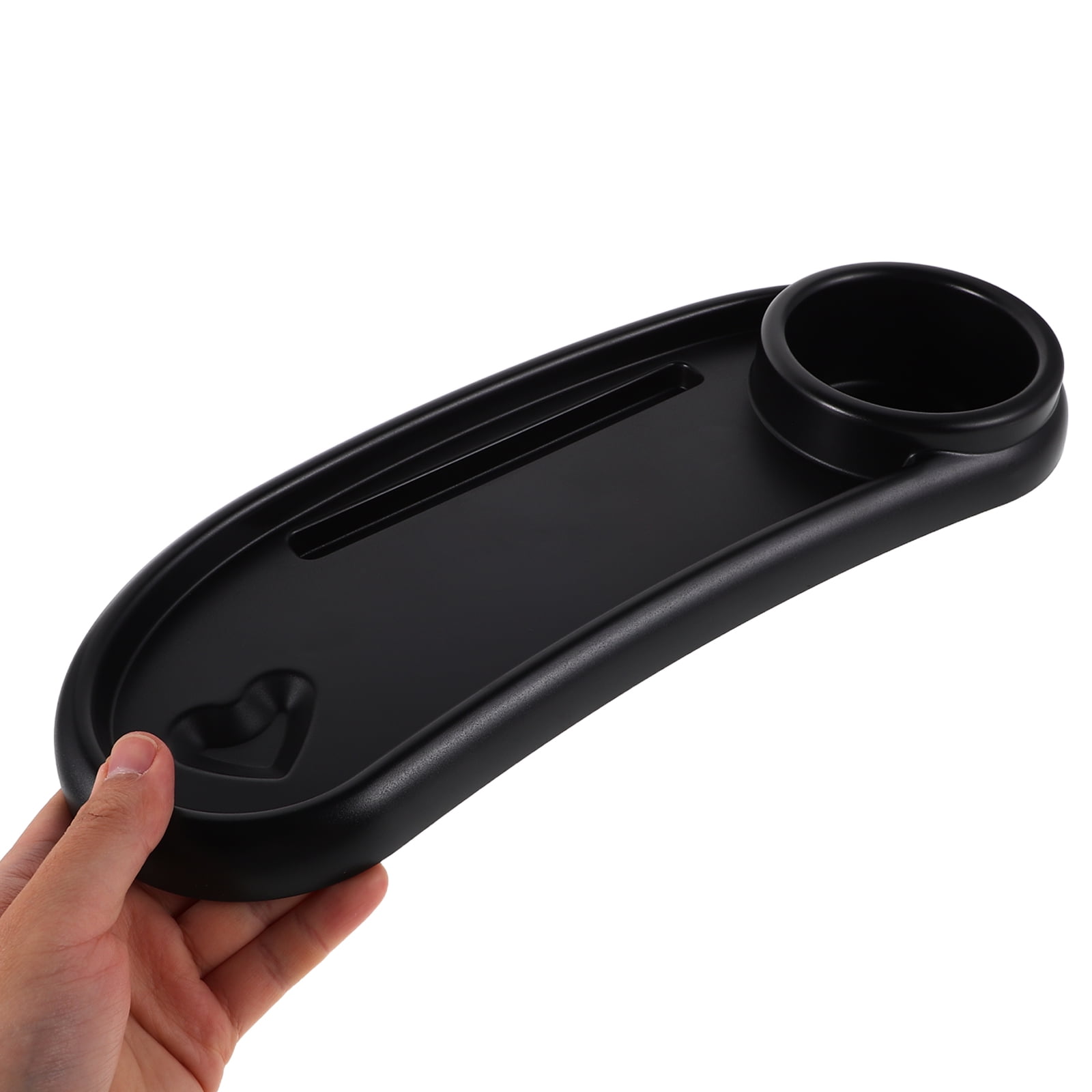 SOPOTUTU Universal Stroller Snack Tray Black ABS 1Set