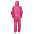 thumbnail image 5 of Hvyesh Men Women Classic Rain Suits Breathable Rain Gear for Waterproof work, Hooded Coats Jacket and Pants, 5 of 8