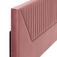 thumbnail image 5 of Tufted Headboard, Twin Size, Pink, Velvet, Mid Century Bedroom, Modern Contemporary Boutique HB35255, 5 of 9