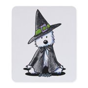 CafePress - Witchy Westie Mousepad - Non-slip Rubber Mousepad, Gaming Mouse Pad