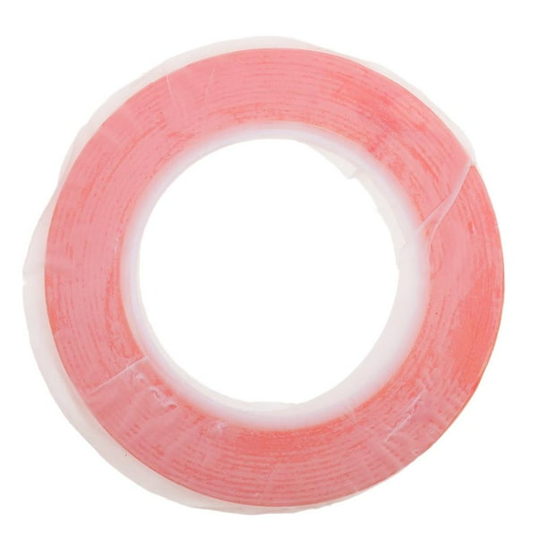 1 rollo de pegamento adhesivo de cinta adhesiva de Sunnimix Adhesivo rojo de doble cara mascota