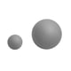 thumbnail image 4 of 2x Pelotas de de Pelotas Miofasciales Pelotas de Pelotas para Fascitis para Espalda, Pies, Nudos Musculares, Liberación Miofasc Gris, 4 of 8