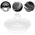 thumbnail image 2 of Shisuyan Glass Tea Lid For Teapot Kettle Replacement Cover With Smooth Edges Easy To With Various Teapots For Home Use, 2 of 9