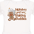 thumbnail image 4 of Inktastic Mommy and I Are Baking Buddies Boys or Girls Long Sleeve Baby Bodysuit, 4 of 5