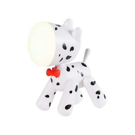 

Puppy LED Desk Lamp Cute Night Light for Kids Portable Rechargeable Dog Lamps with Warm White 2700~3000K Color