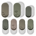 thumbnail image 1 of 7 Piezas Bandeja de Almacenamiento Ovalada Molde de Silicona de Cemento DIY Flor Mariposa Tallado Posavasos Molde de Yeso de Hormigón de Resina, 1 of 6