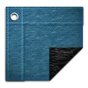 Pool Mate 8 Year Classic Sky Blue In-Ground Winter Pool Cover, 18 x 36 ft. Pool