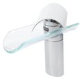 thumbnail image 2 of Waterfall Kitchen Faucet: Modern Bathroom Basin Mixer Tap With Cold And Hot Water Adjustment - Easy Installation For Home Sink Vanity Use, 2 of 3