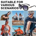 thumbnail image 5 of Gafas de sol polarizadas cabeza de zorro anti-ultravioleta de tendencia de moda, hechas de PC, 5 of 5