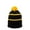 Black/gold, variant on KNF-100 Watch Cap with Black Fleece Lining-Purple/White