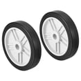thumbnail image 1 of Unique Bargains 5.6' 2 Pack Universal Air Compressor Wheel with 0.7' Dia. Hole, 1 of 5