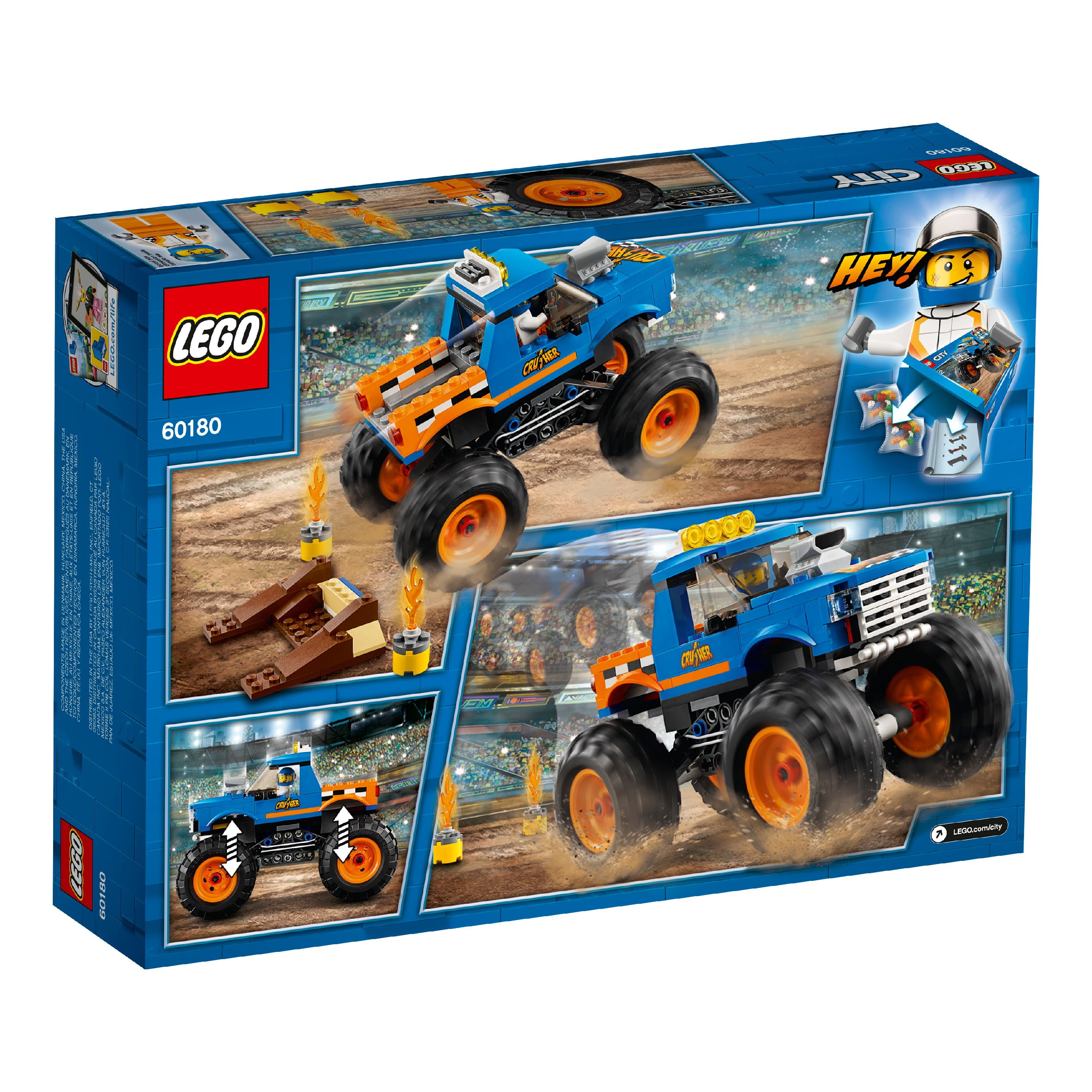lego city monster truck 60180 building kit