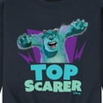 thumbnail image 3 of Monsters Inc. - Top Scarer   - Men's Crew Neck Fleece Pullover, 3 of 5