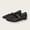 Black, variant on Women's Solid Mesh Mary Jane Flats, Thin Band Rhinestone Decor Slip On Breathable Casual Shoes Black 36