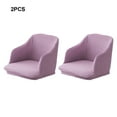 thumbnail image 3 of Baohd 2pieces Contemporary Chair Protection Stretchy Chair Covers In Fashionable light purple 1Set, 3 of 6