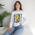 thumbnail image 7 of Softball Aunt Sweatshirt, Gifts, Crewneck, 7 of 7
