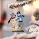 thumbnail image 1 of Adornos Navideños Con Muñeco De Nieve Colgante Plano De Acrílico Adornos Navideños Para El Árbol De Navidad Con Osito Adornos Navideños Mini, Bonitos Y Modernos Regalo Para Colgar, 1 of 2