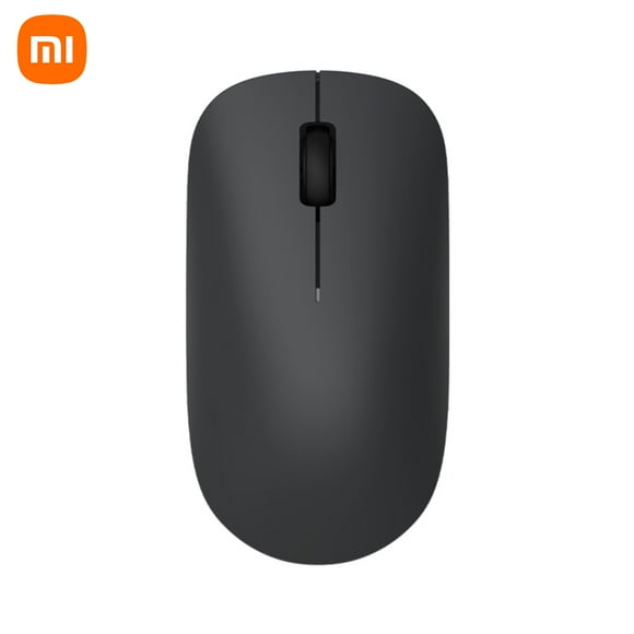 Xiaomi Xiaomi Mi Lite Wireless Mouse - Compact, Silent, 1000DPI, Ergonomic Design for PC/Laptop, 2.4GHz USB, Black (Model: XMWXSB01YM)