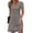 🔥 Gray, variant on Sentmoon Dresses for Wedding Guest 2026 Stylish with Print Hawaiian Dresses for Women Ruffle Stretchy Regular Fit for Work and Weekend XXL