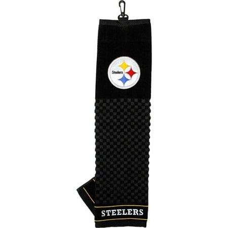 UPC 637556324108 product image for Team Golf NFL Pittsburgh Steelers Embroidered Golf Towel | upcitemdb.com