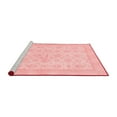 thumbnail image 2 of Ahgly Company Machine Washable Indoor Square Oriental Red Traditional Area Rugs, 5' Square, 2 of 4