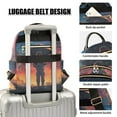 thumbnail image 3 of FORMRS Mini Backpack Purse for Women Travel Daypack Casual Shoulder Bag, Astronaut at Dawn, 3 of 7