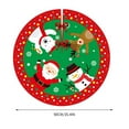 thumbnail image 5 of EUDIDV Christmas Products The New Christmas Tree Skirt Is And Exquisite. The Tree Bottom Is Decorated With Christmas Supplies And Decorations Festive Supplies, 5 of 5