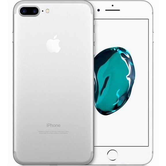 Restored Apple iPhone 7 Plus 32GB Silver GSM Unlocked (AT&T / T-Mobile) Smartphone (Refurbished)