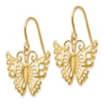 thumbnail image 2 of 14K Yellow Gold Earring Drop & Dangle Women'S 27 mm 19, 2 of 3