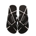 thumbnail image 5 of Mens Casual Summer Flip Flops Non Slip Thong Sandals Lightweight Comfortable Beach Shoes Quick Dry White,Size 7.5, 5 of 5