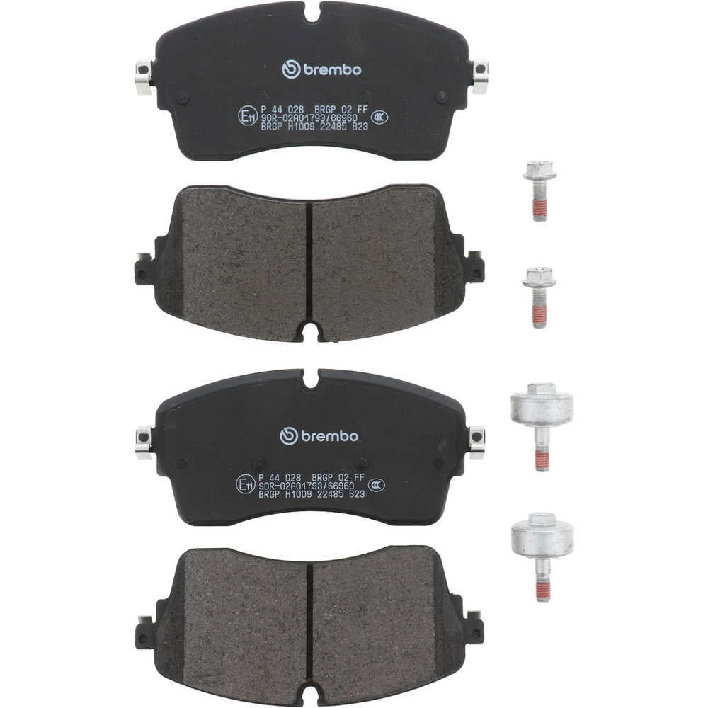 Brembo P44028 PRIME Low-Met Brake Pad Set